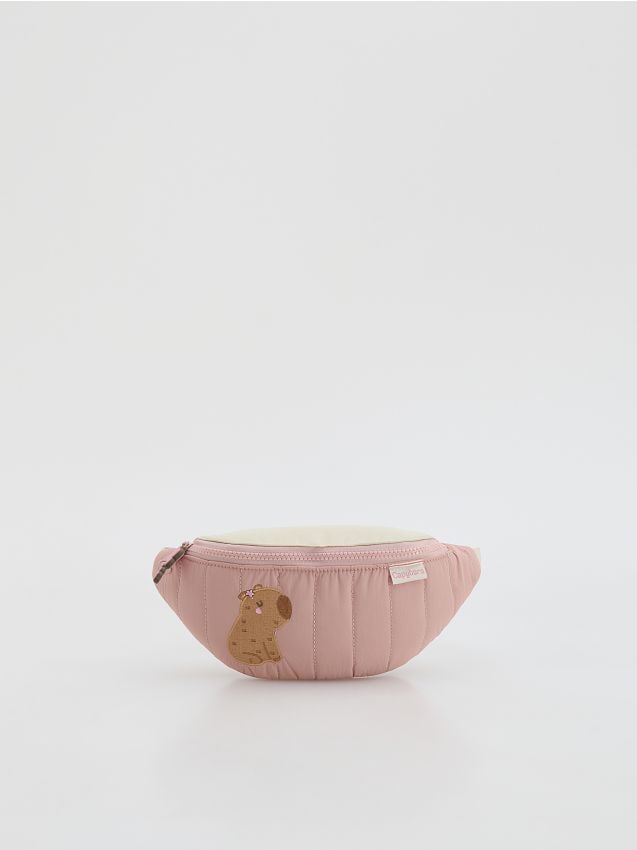 Reserved - Saszetka kapibara - różowy