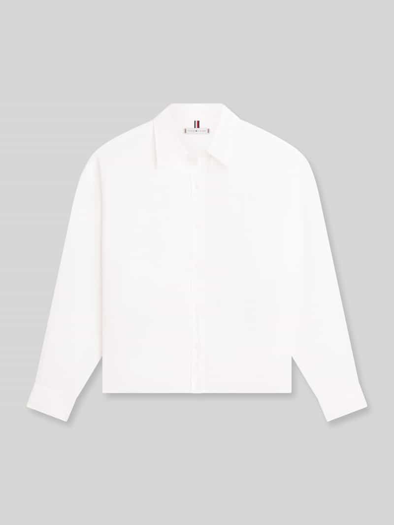 bluzka oversized z czystego lnu