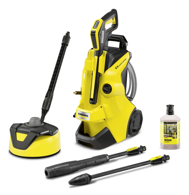 Kärcher K 4 Power Control Flex Home & Wood 420 l/h Czarny, Żółty