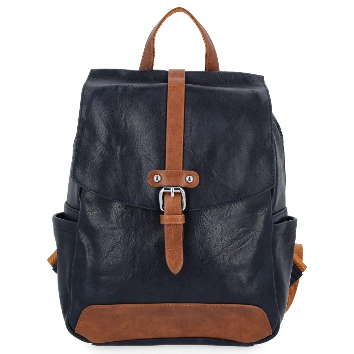 Plecak Damski Vintage firmy Herisson 15B315 Granatowy