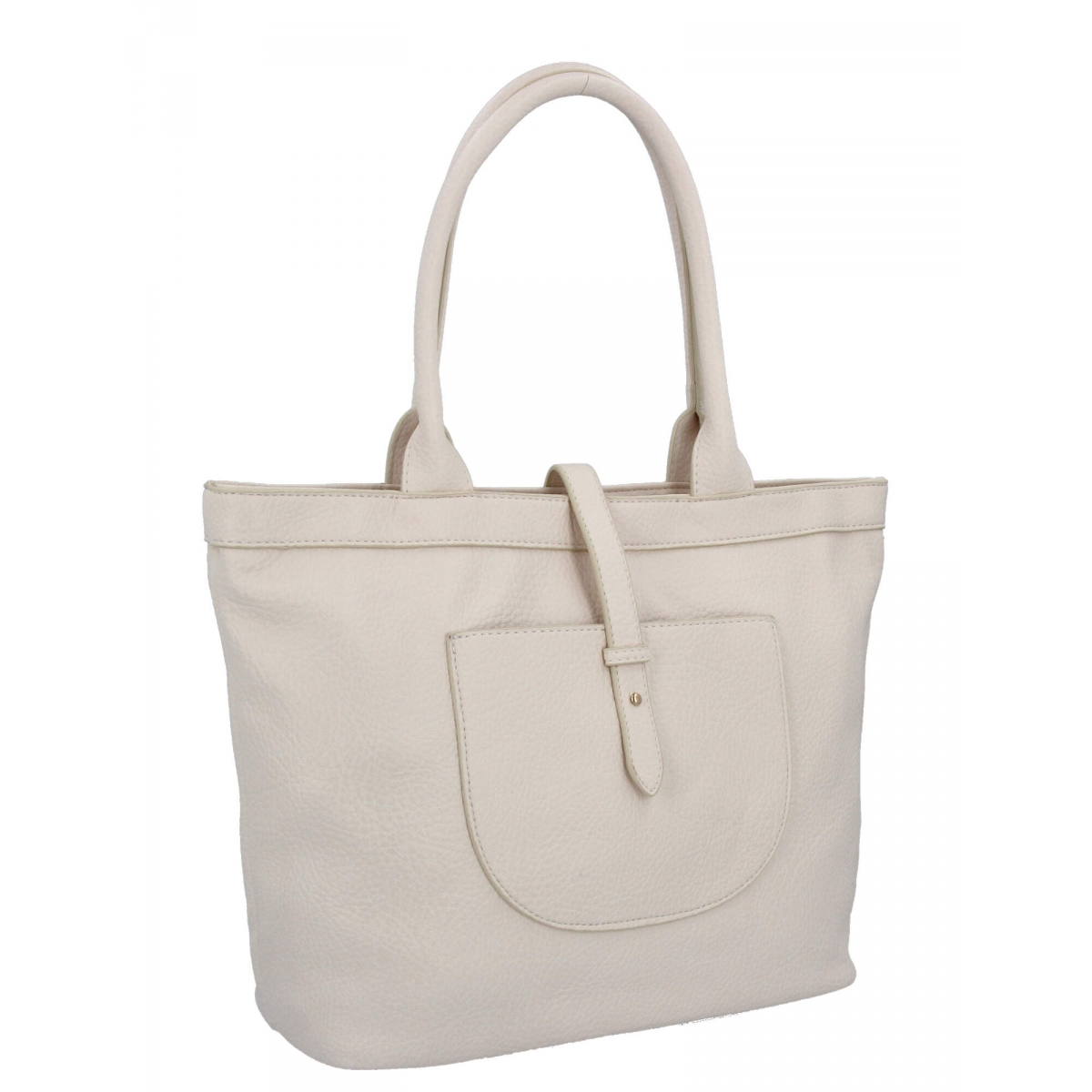 Torebka Damska Shopper Bag XL firmy Herisson 18R239 Beżowa