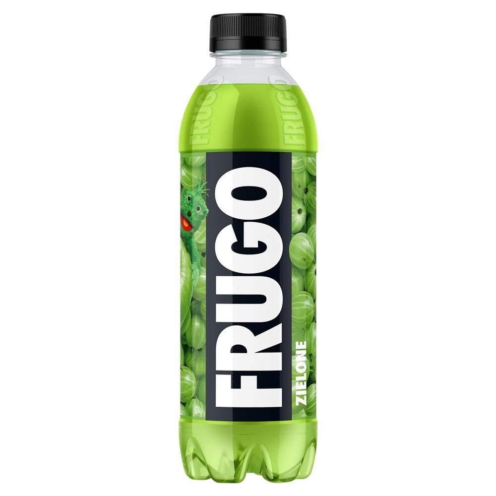 Frugo Zielone Napój wieloowocowy niegazowany o smaku agrestu pigwy i jabłka antonówki 500 ml