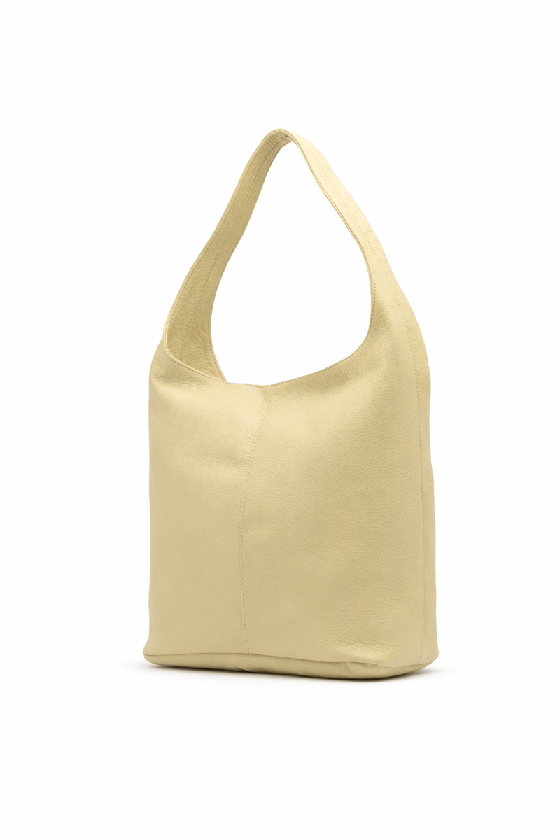 Duża stylowa shopperbag torebka na ramię skórzana z kieszeniami Voyager