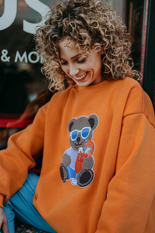 Bluza oversize Aperol Teddy