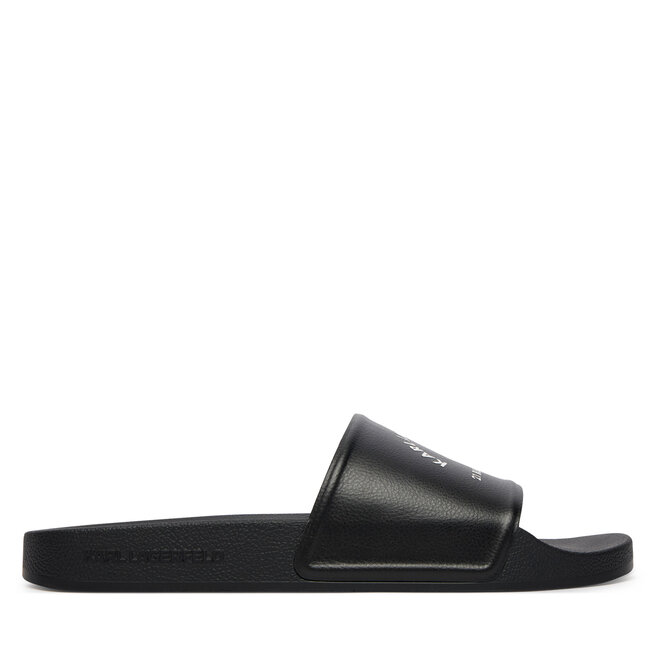 Klapki KARL LAGERFELD KL70008C Czarny