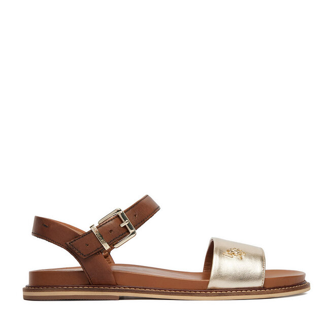 Sandały U.S. Polo Assn. EO-ADELI001W/6L1 Złoty