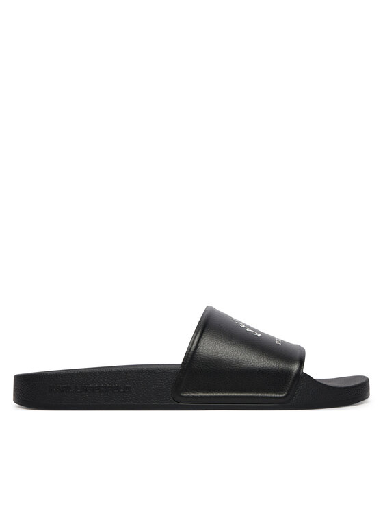 KARL LAGERFELD Klapki KL70008C Czarny