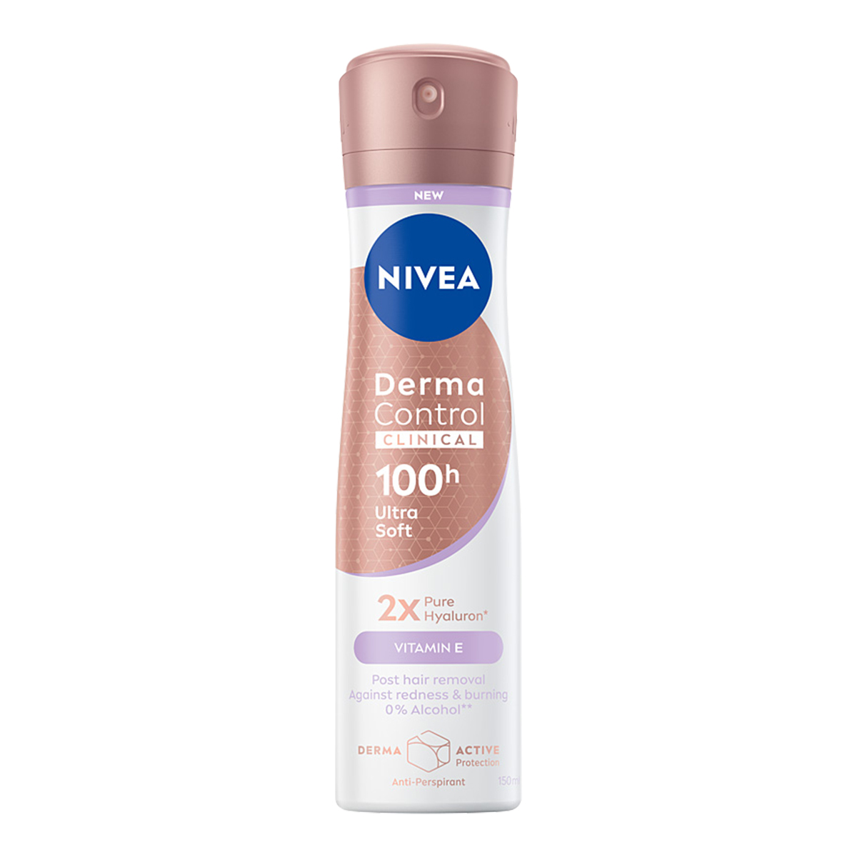 NIVEA Derma Control Clinical Ultra Soft Antyperspirant w Sprayu 100h Ochrony 150ml