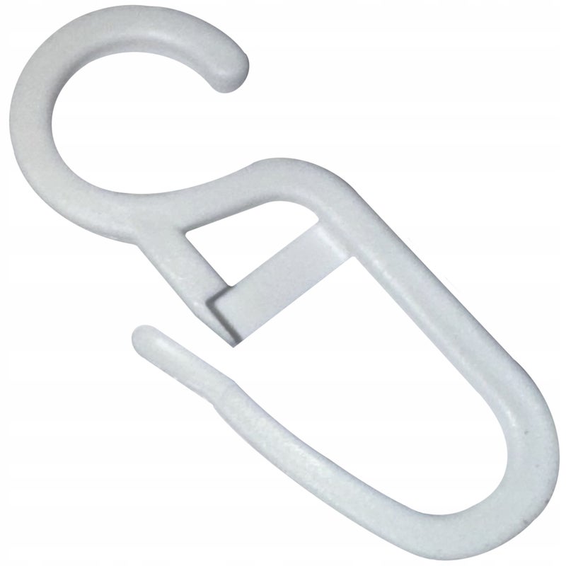 Agrafka Agrafki Haczyk na kółko drewniane do firanek karniszy 100 SZTUK