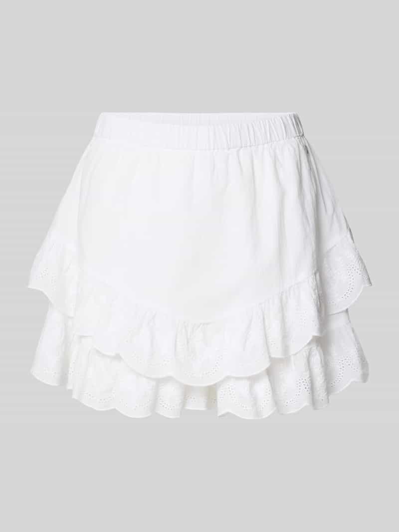 Spódnica mini z czystej bawełny model 'CAMILA'