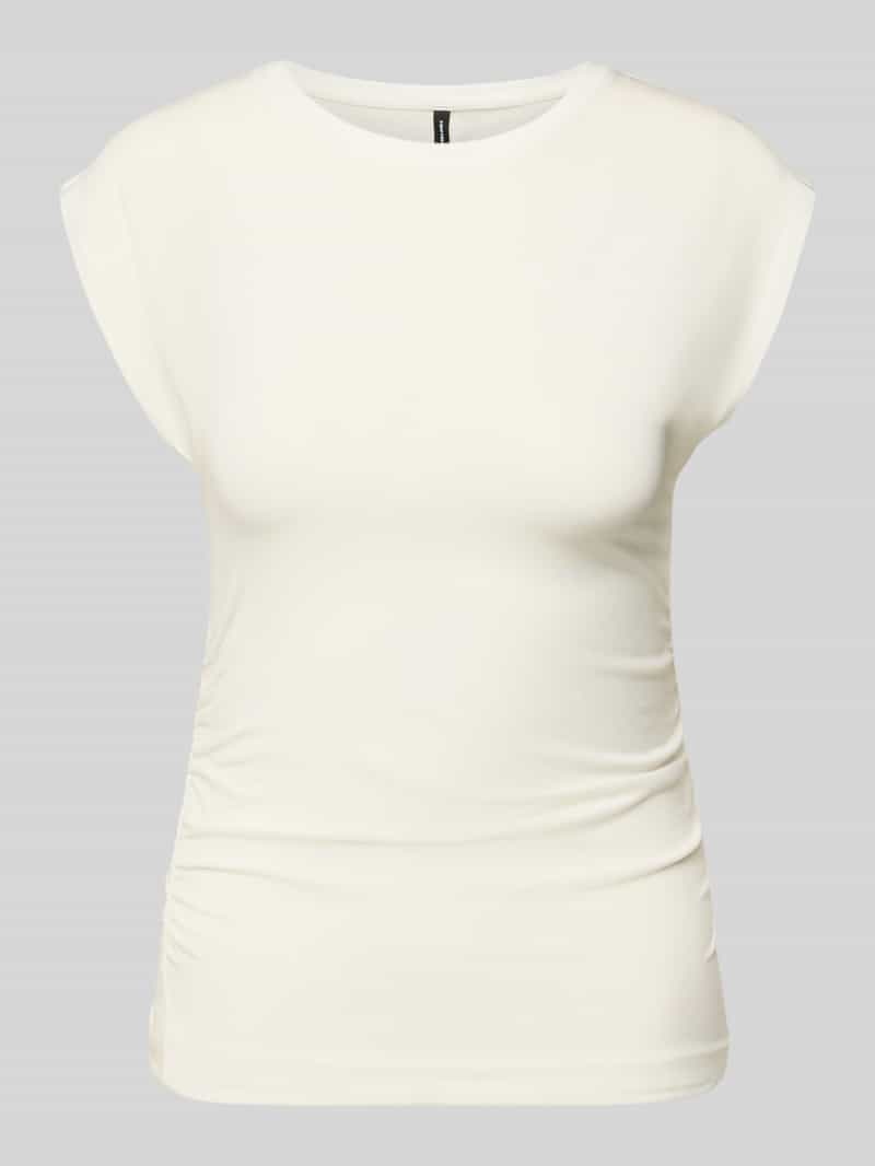 t-shirt o kroju slim fit z mieszanki lyocellu model 'AVASARAH'