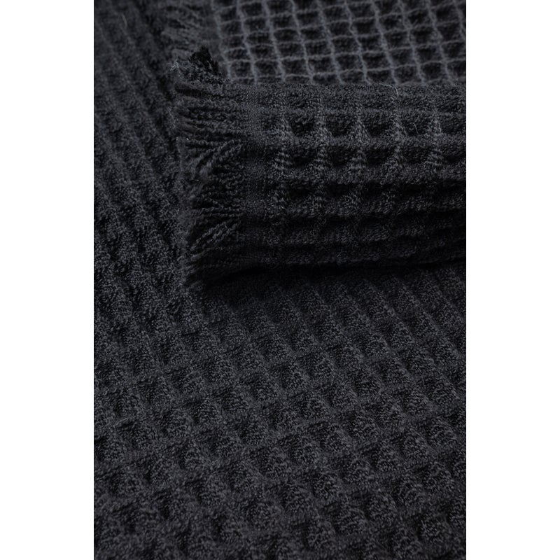 Dywanik Waffle Multidecor uniwersalny 60 x 90 cm czarny 1 szt.