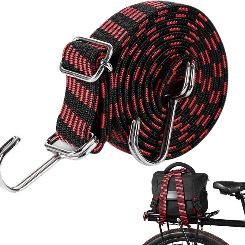 Liny bungee z haczykami, 39,37-calowa lina bungee do mocowania plandek z haczykami - Sprzęt sportowy i outdoorowy