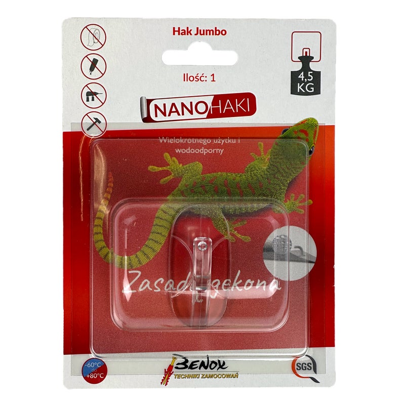 Haczyk samoprzylepny hak jumbo GMS12-11287 Benox