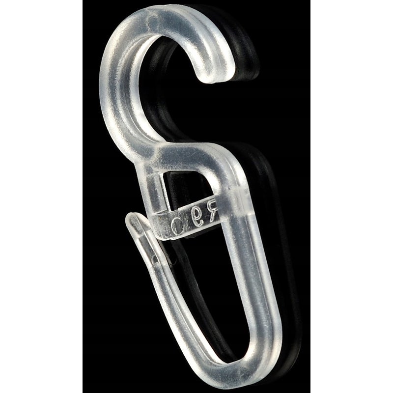 Agrafka Haczyki Haczyk do kółka drewnianego do karnisza firanek 100 SZTUK