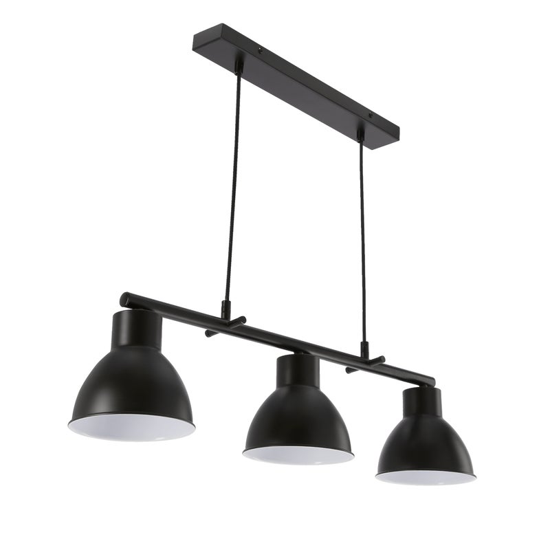 Lampa wisząca Inezz 3xE27 czarna Candellux