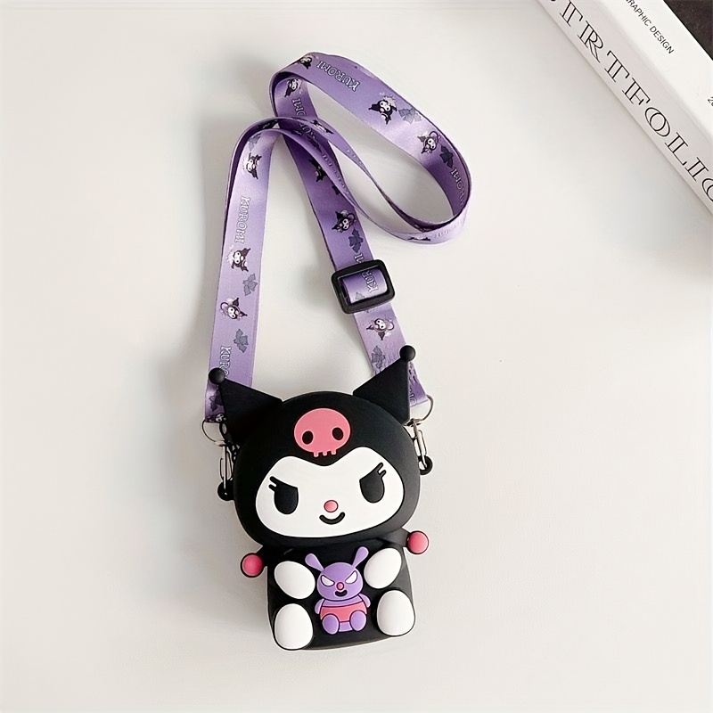 TEMU Sanrio Mini Torebka Crossbody Kawaii Kuromi Portmonetka