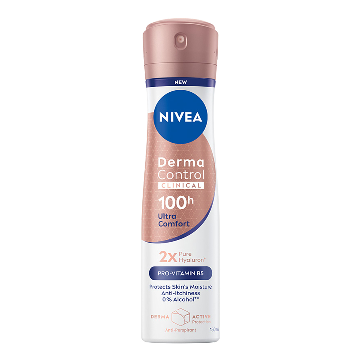 NIVEA Derma Control Clinical Ultra Comfort Antyperspirant w Sprayu 100h Ochrony 150ml