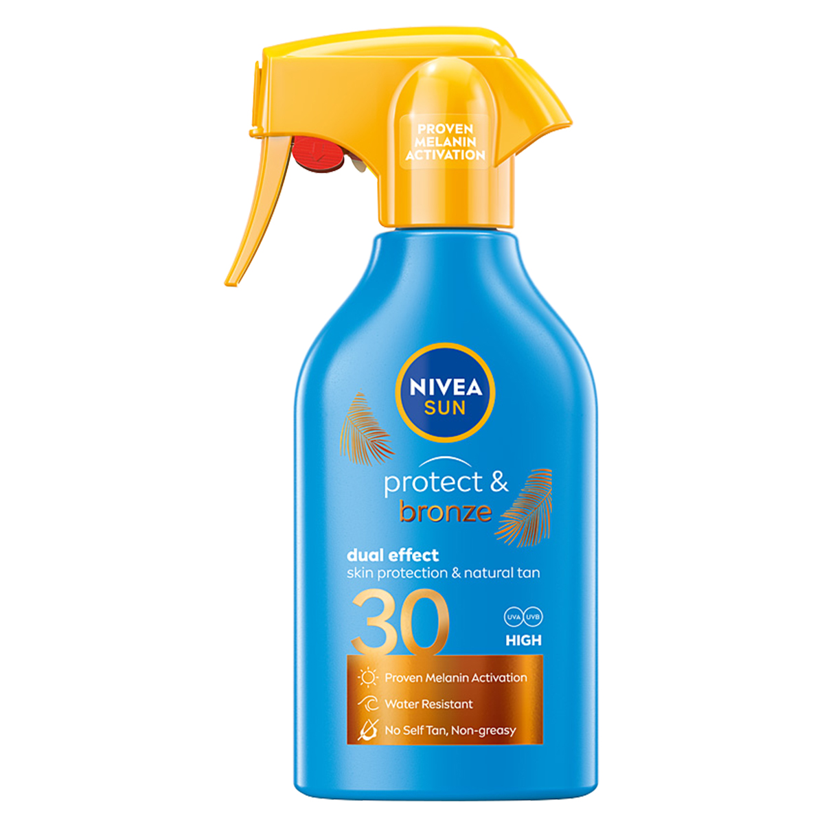 NIVEA Sun Protect & Bronze Spray Aktywujący Naturalną Opaleniznę z Filtrem SPF30 250ml