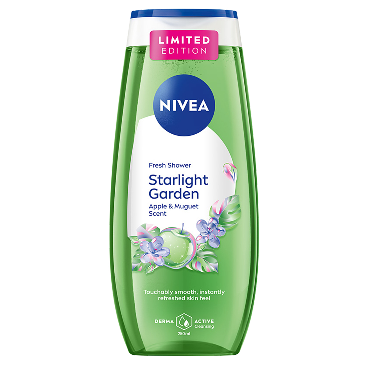 NIVEA Starlight Garden Odświeżający Żel pod Prysznic Jabłko-Konwalia 250ml