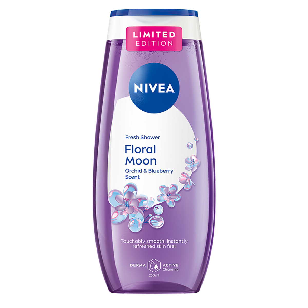 NIVEA Floral Moon Odświeżający Żel pod Prysznic Orchidea-Borówka 250ml