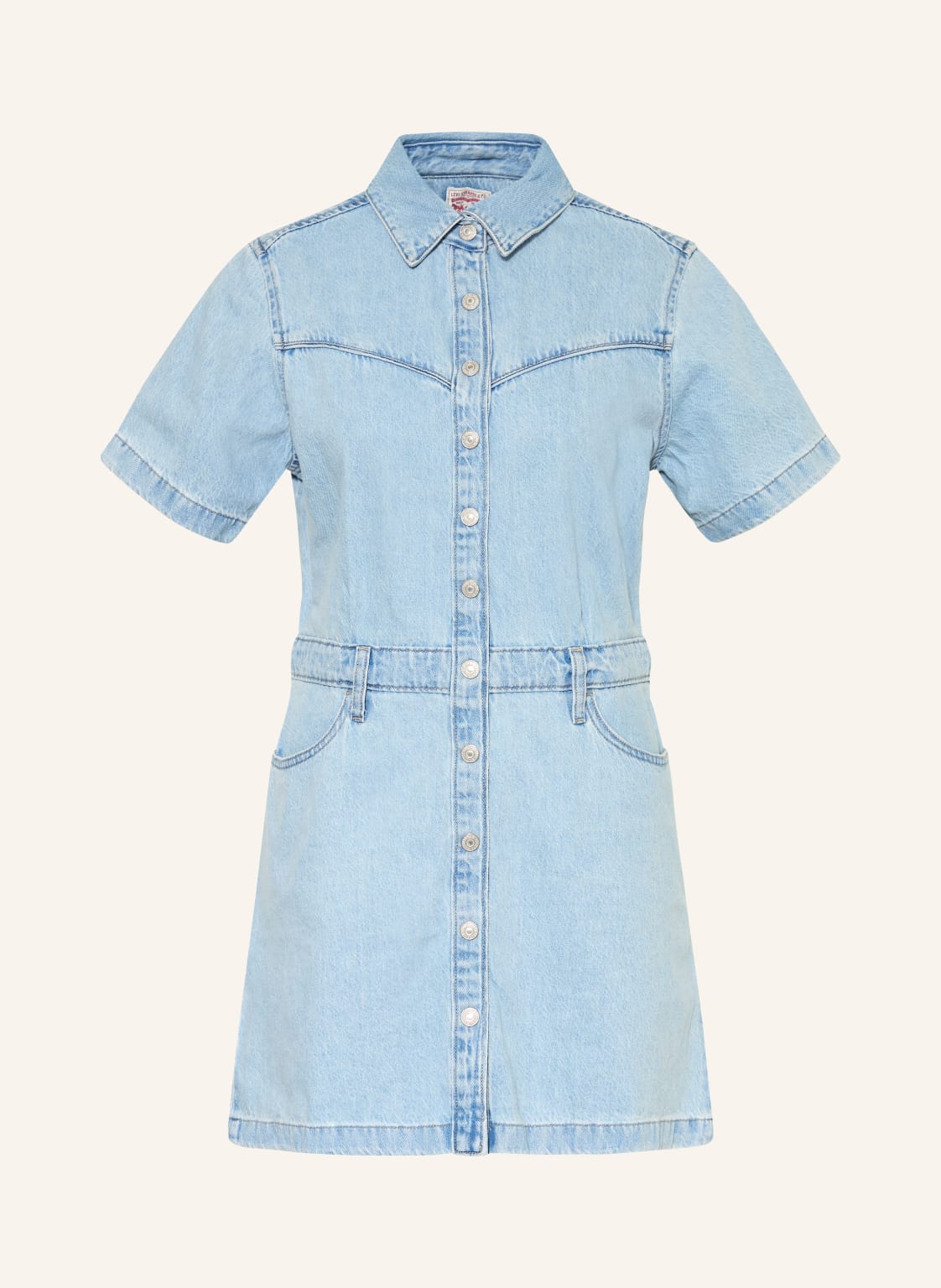 Levi's® Sukienka Dżinsowa Logan blau