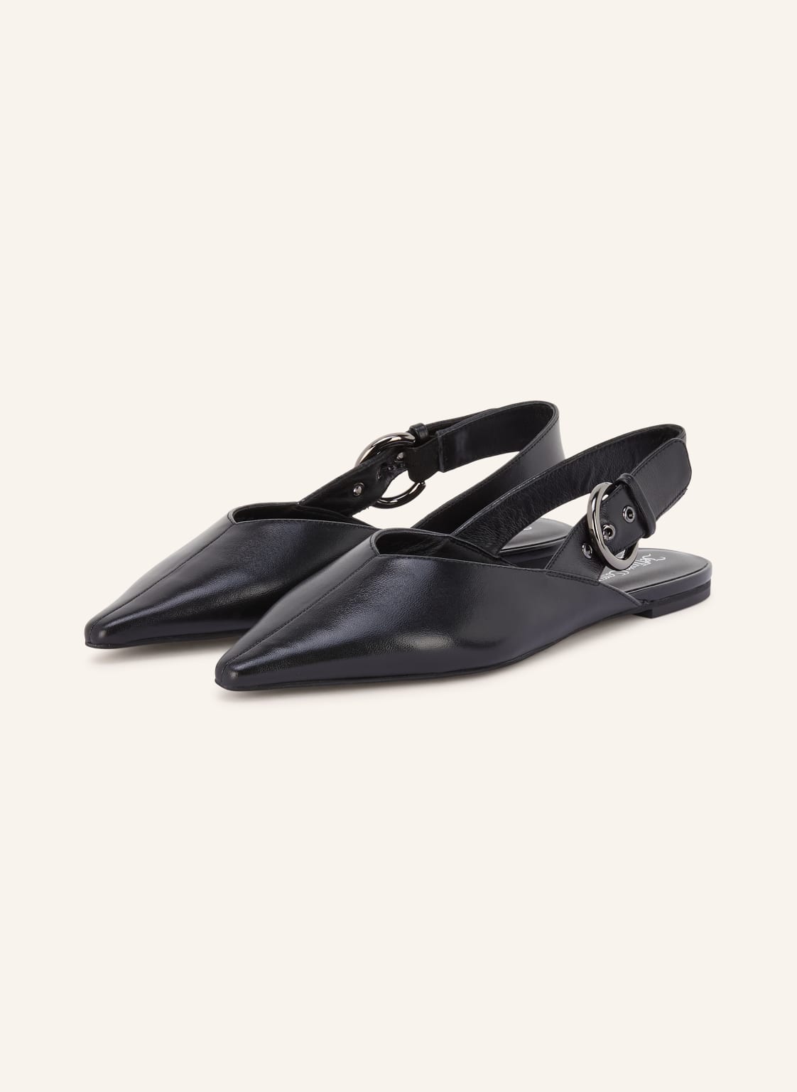 Jeffrey Campbell Baleriny Slingballerinas Scone schwarz