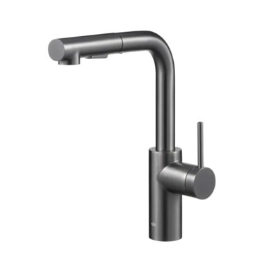 KFA Bateria Kuchenna Stojąca Duero Basic z Wyciąganą i obrotową wylewką Szary metaliczny 6623-110-61