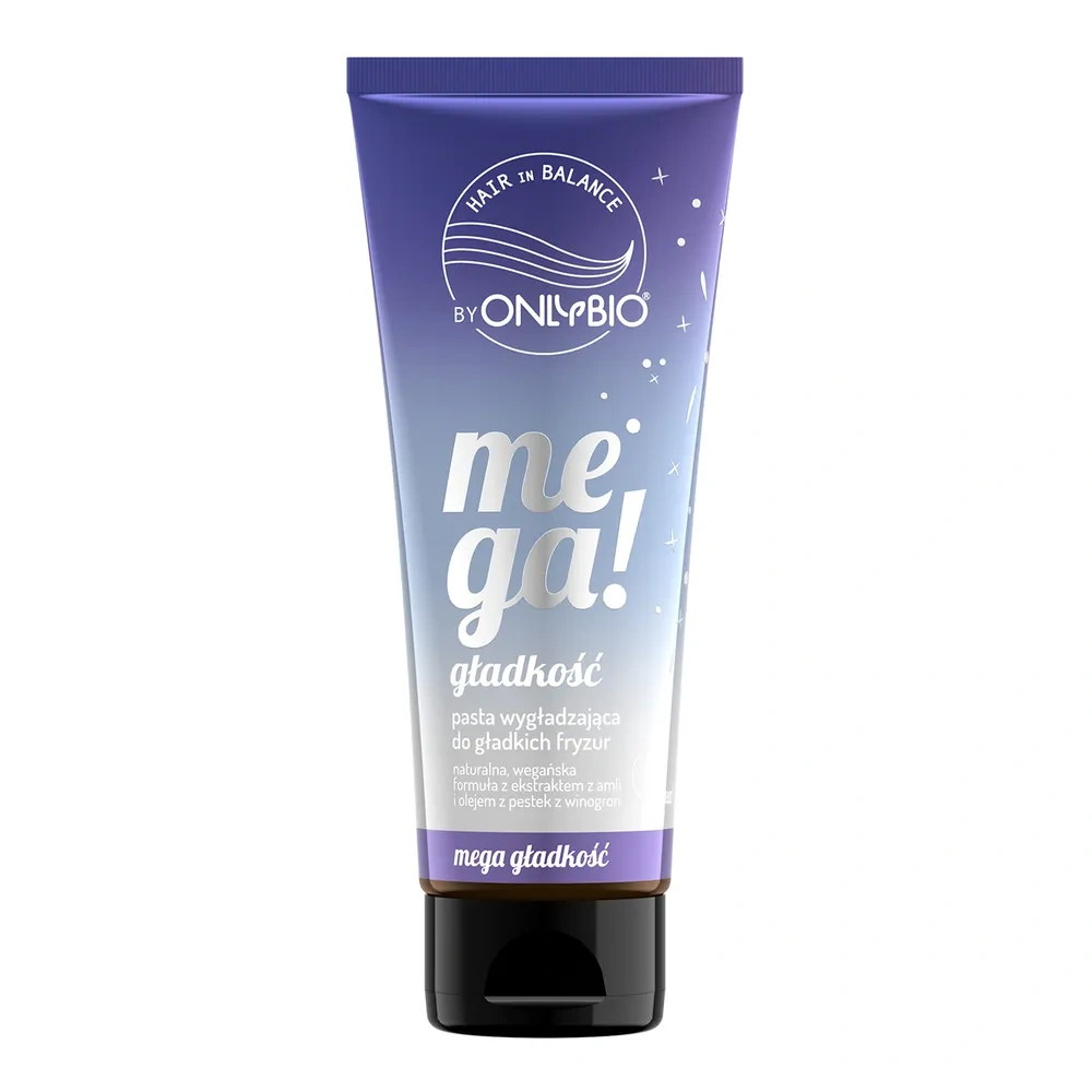 OnlyBio Hair in Balance Mega Gładkość pasta wygładzająca do gładkich fryzur 75 ml