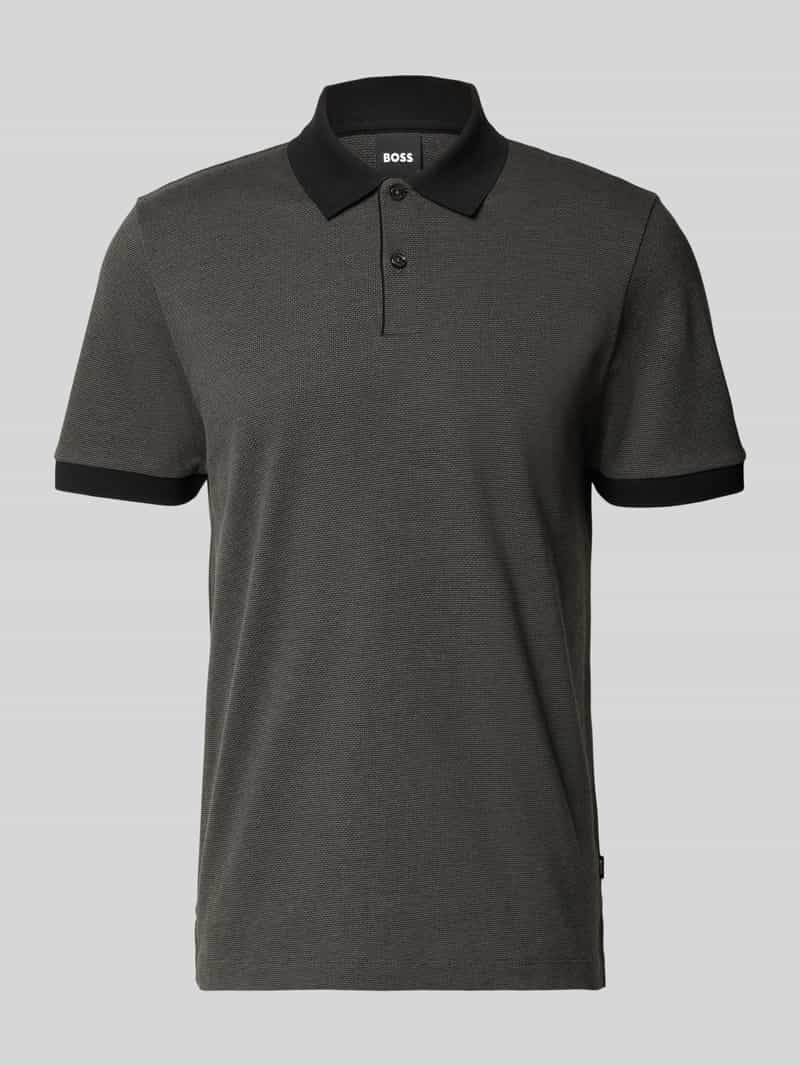 koszulka polo o kroju regular fit z czystej bawełny model 'H-PARLAY 102'