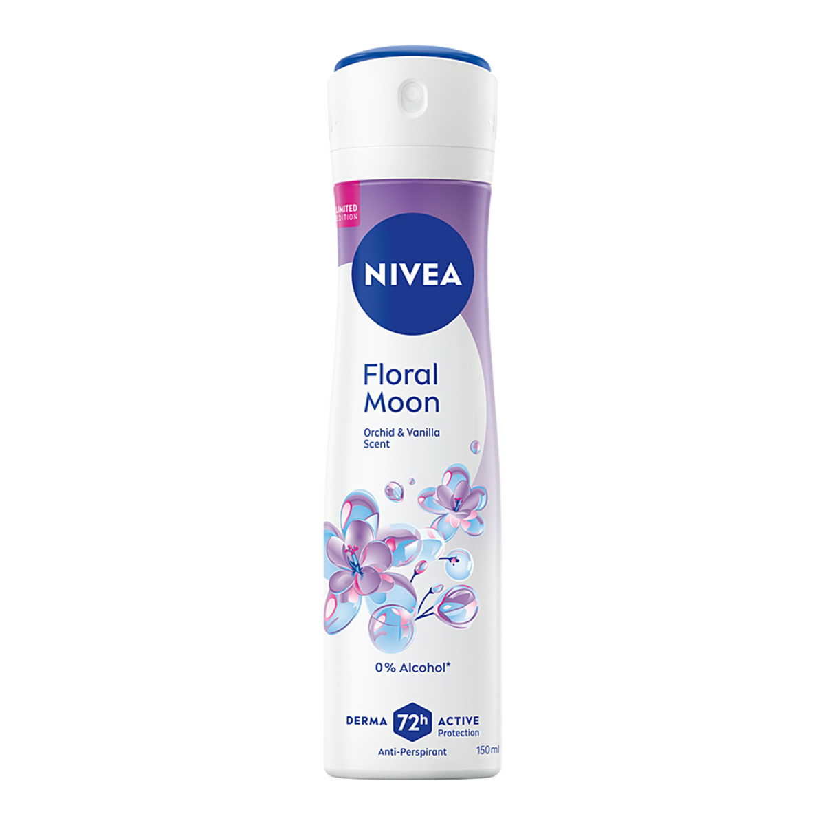 NIVEA Floral Moon Antyperspirant w Sprayu dla Kobiet 72h Ochrony 150ml
