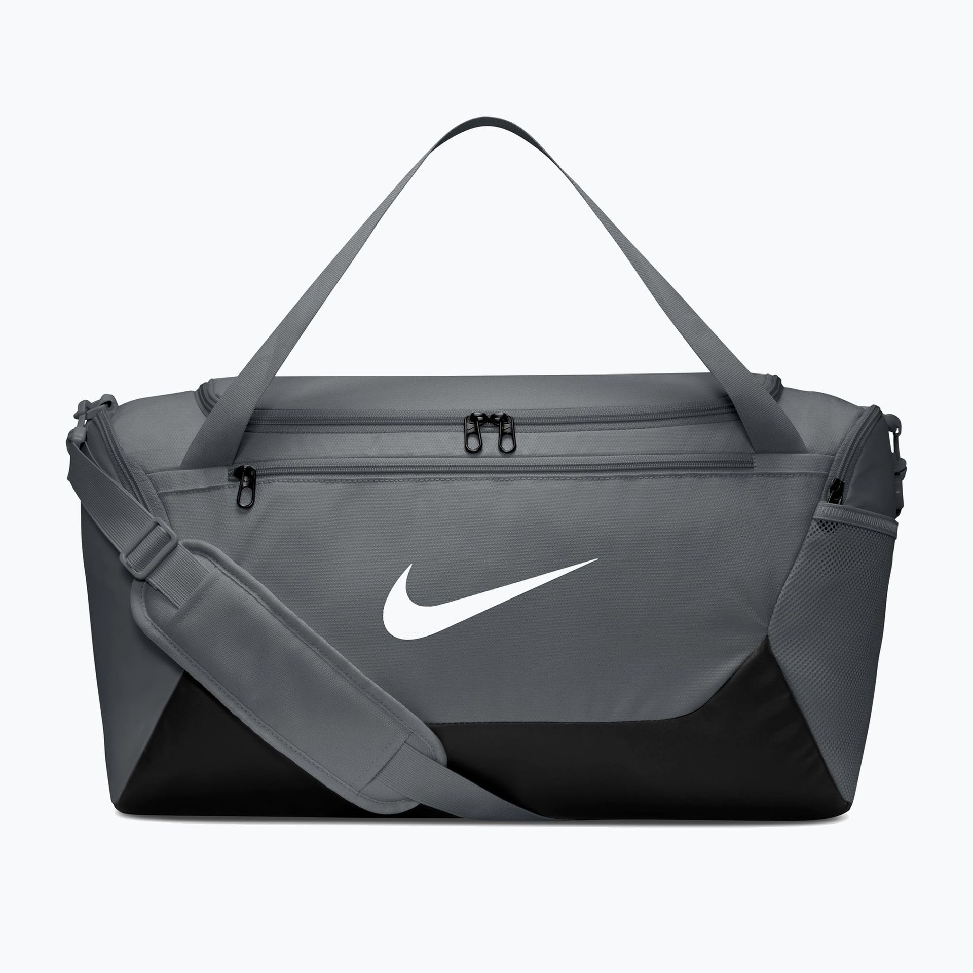 Torba treningowa Nike Brasilia Duffel Small 40 l smoke grey/black/white WYSYŁKA W 24H 30 DNI NA ZWROT