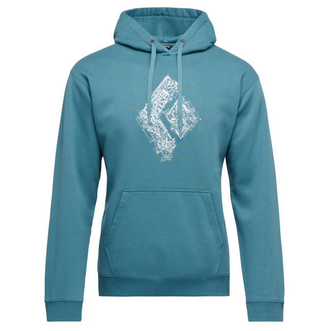 Bluza męska Black Diamond M Engineered Diamond Po Hoody Rozmiar: M / Kolor: jasnoniebieski