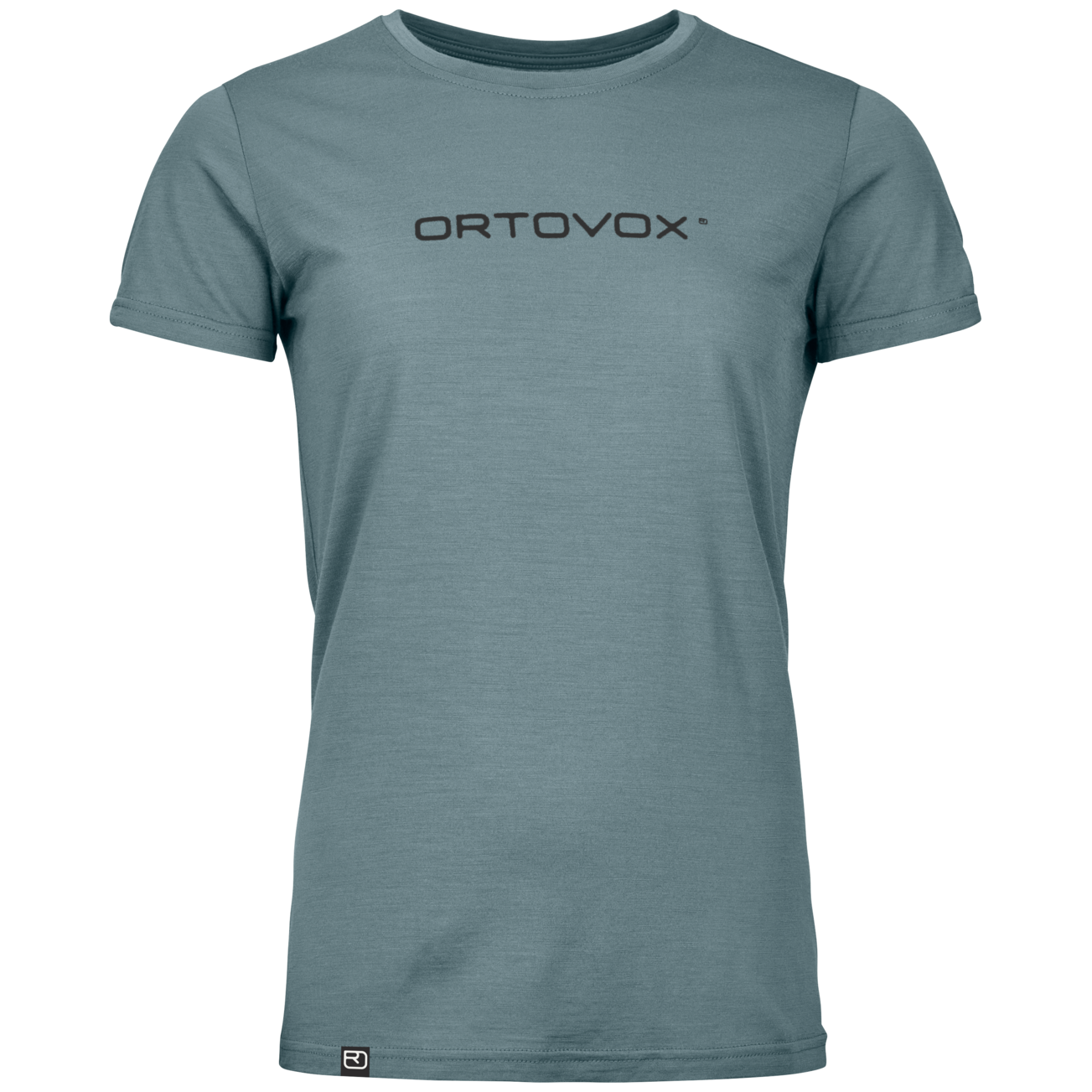 Damska koszulka Ortovox 150 Cool Brand Ts W Rozmiar: M / Kolor: szary