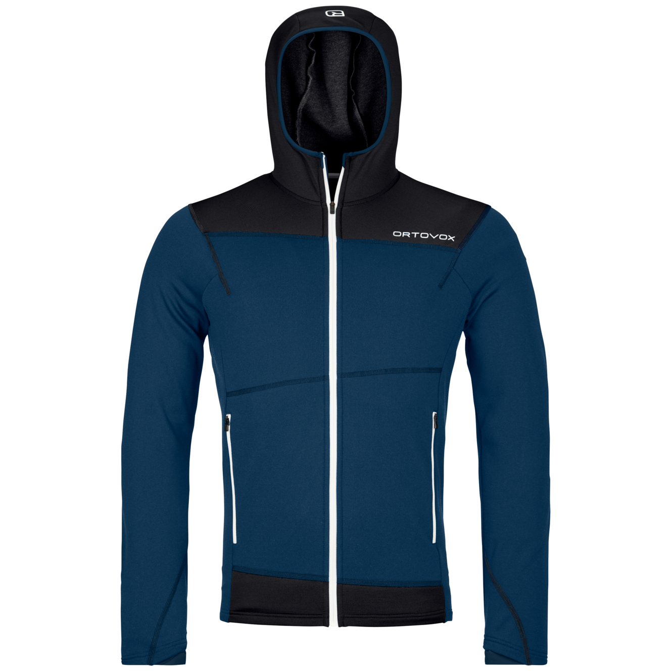 Bluza męska Ortovox Fleece Light Hoody M Rozmiar: L / Kolor: niebieski/czarny