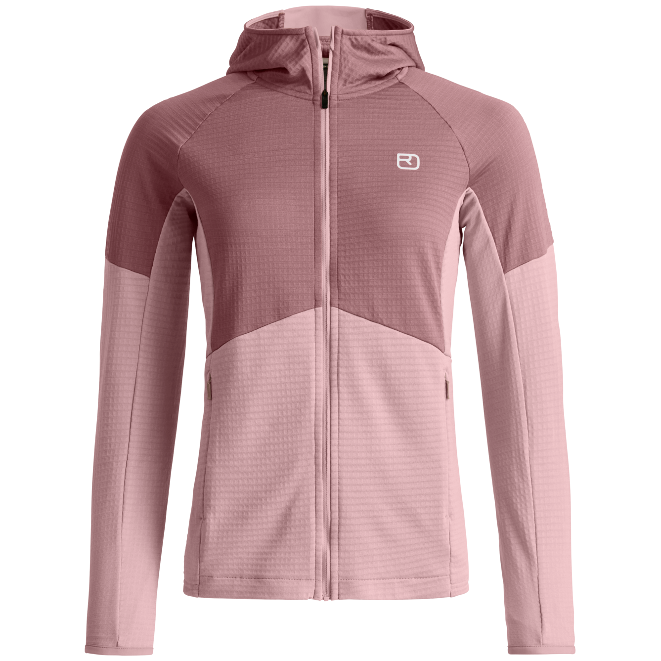 Bluza damska Ortovox Fleece Light Grid Hoody W Rozmiar: L / Kolor: różowy