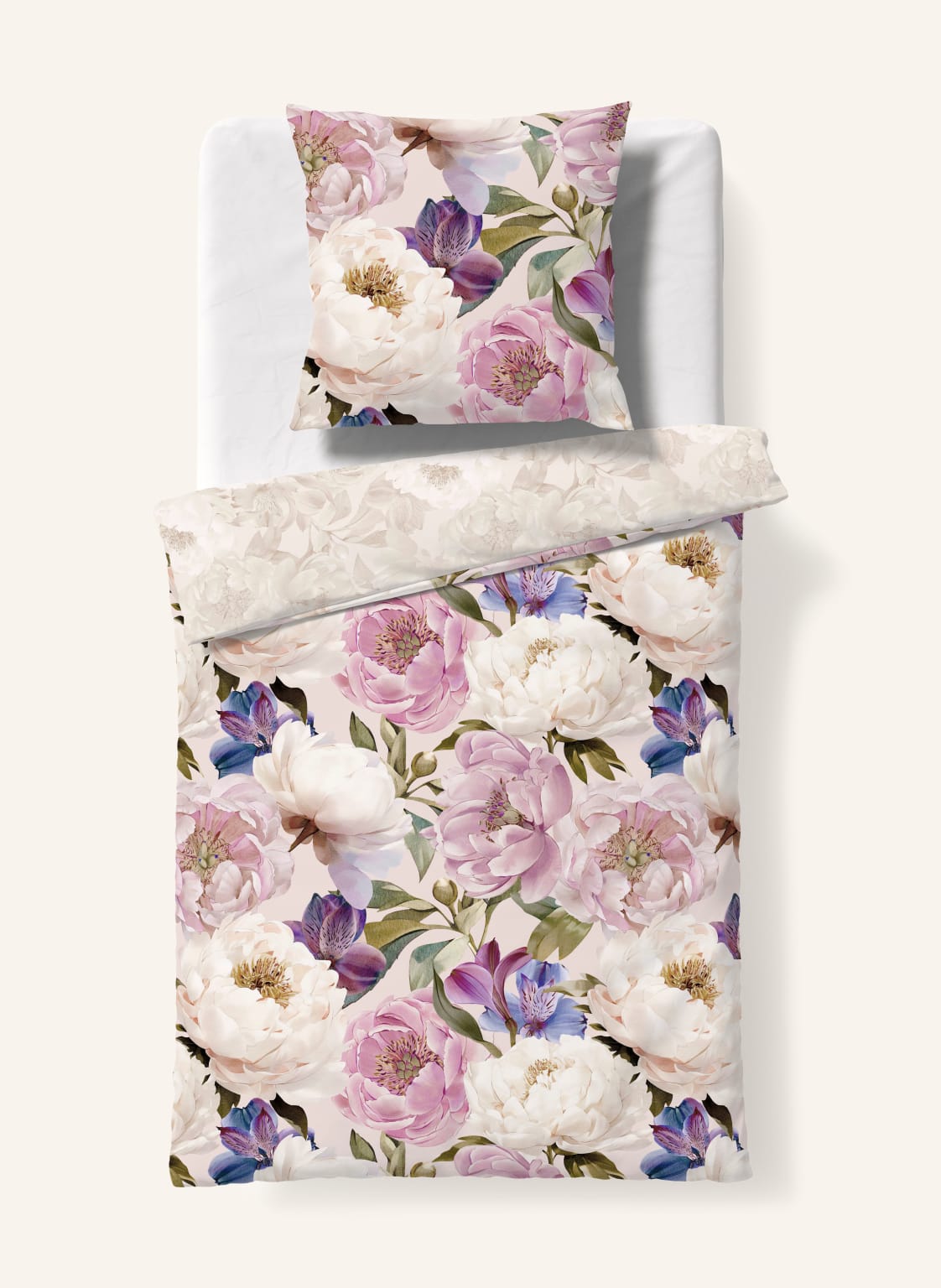Fleuresse Pościel Bed Art S Dwustronna weiss