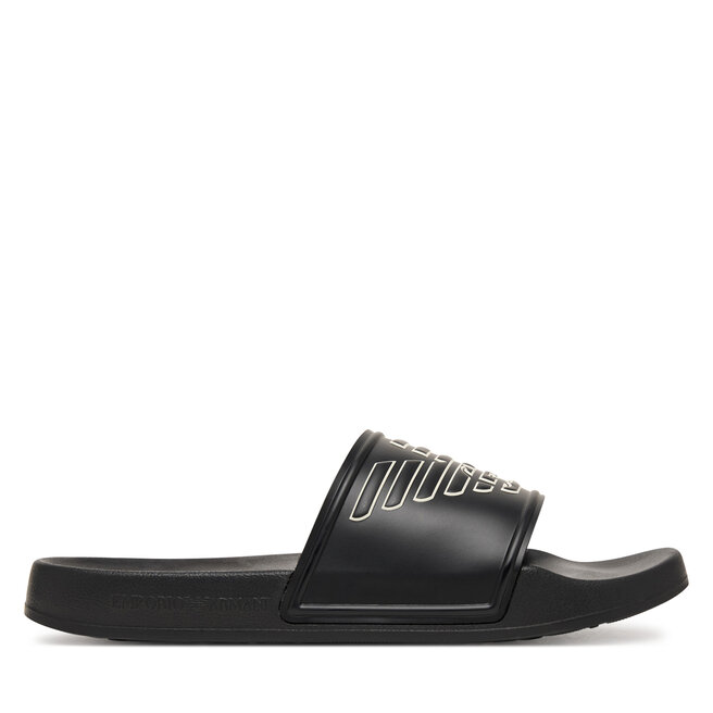 Klapki Emporio Armani EX000042 AF22189 MZ680 Czarny