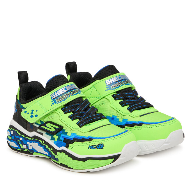 Sneakersy Skechers Mega Scene 402162N/LMBK Zielony