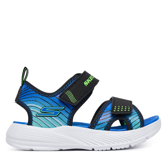 Sandały Skechers Microspec-Splash 407034N/BKLM Kolorowy