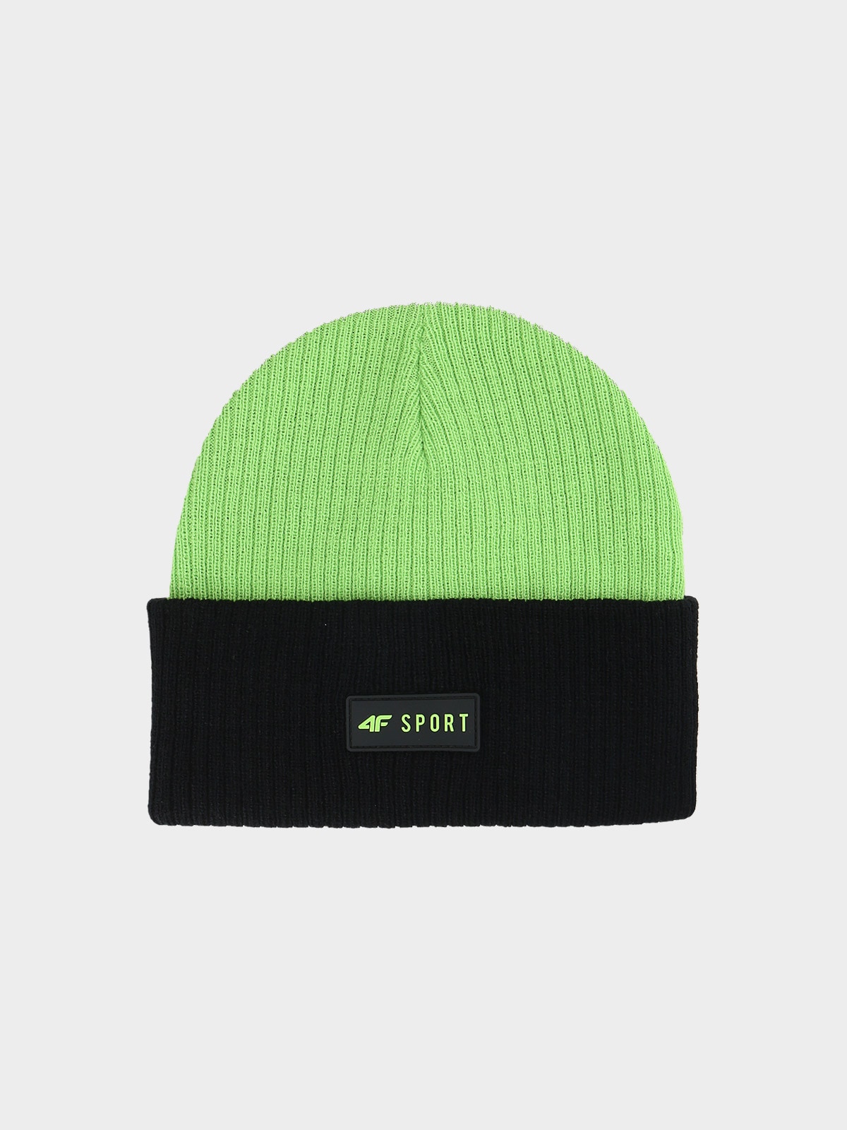 4F Czapka zimowa chłopięca - zielona Uniwersalny