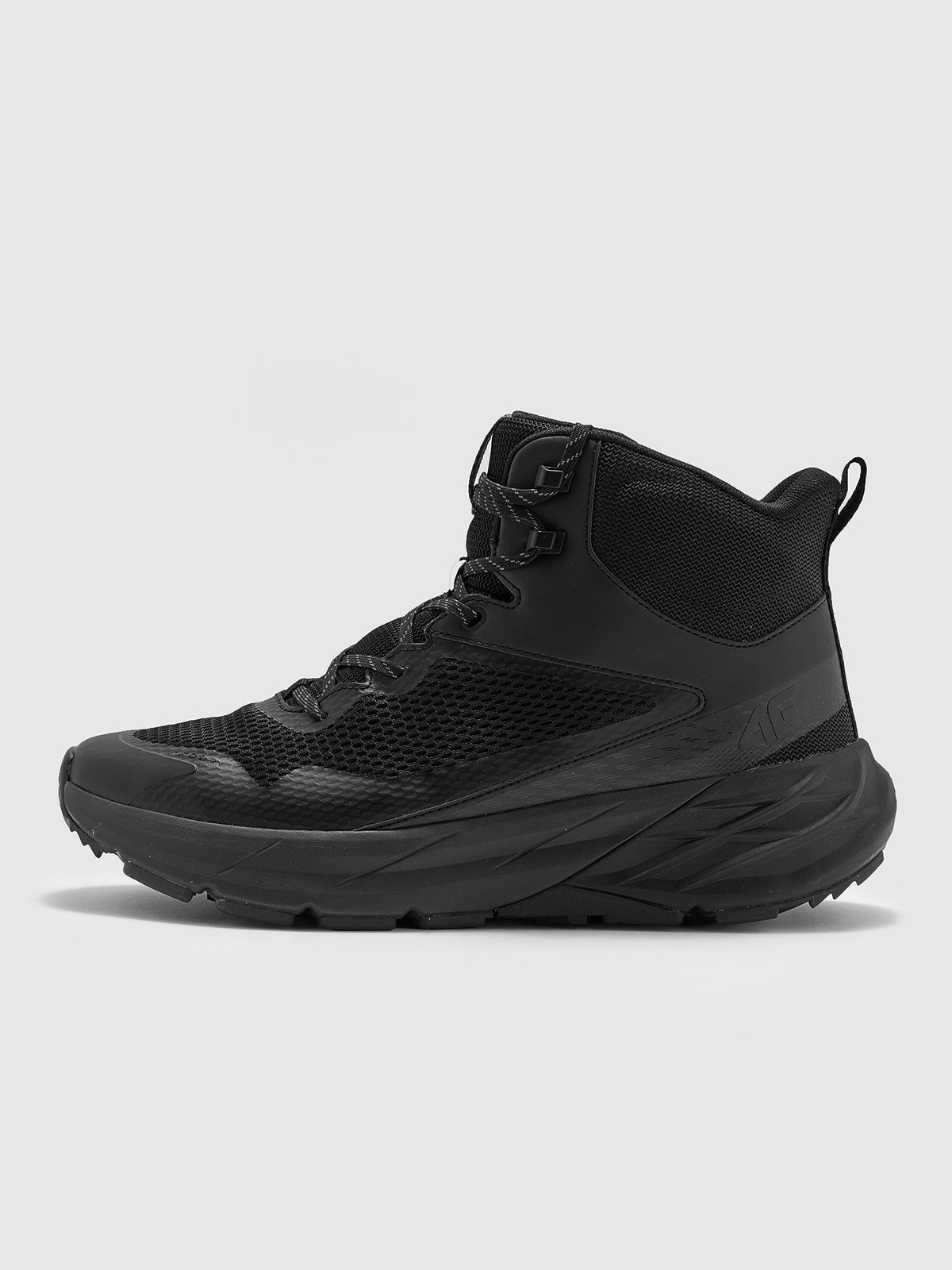 4F Wysokie buty trekkingowe SPEED HIKER z membraną męskie - czarne 43