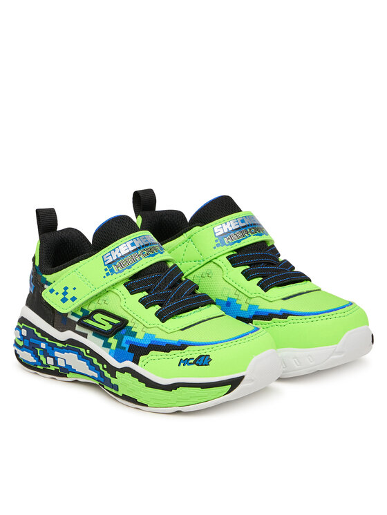 Skechers Sneakersy Mega Scene 402162N/LMBK Zielony