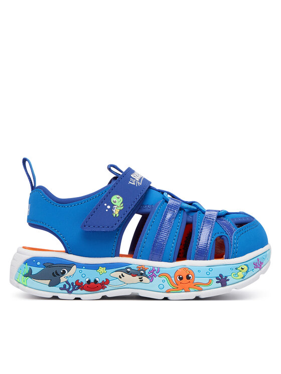 Skechers Sandały Infants' Play Scene Splash 407041N/LTBL Niebieski