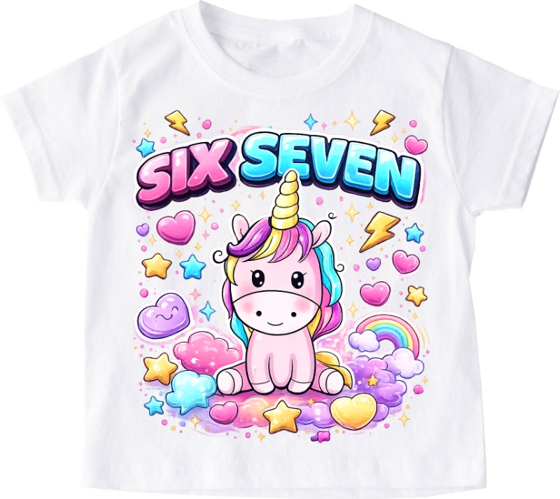 Koszulka dla dziewczynki SIX SEVEN