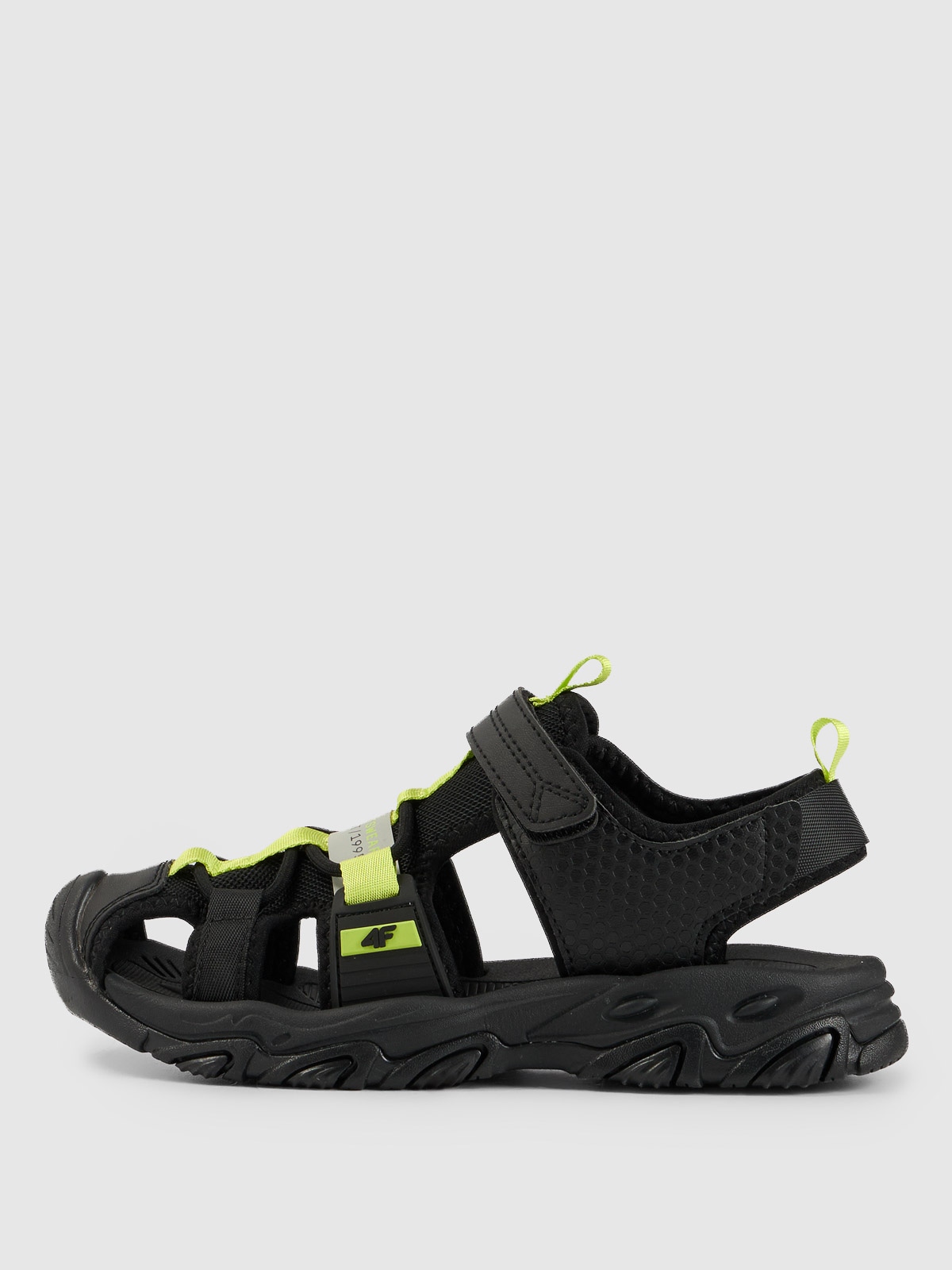 4F Sandały SVING chłopięce - czarne 38