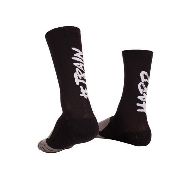 ZEROD Skarpetki HIGH SOCKS #TRAINHARD black
