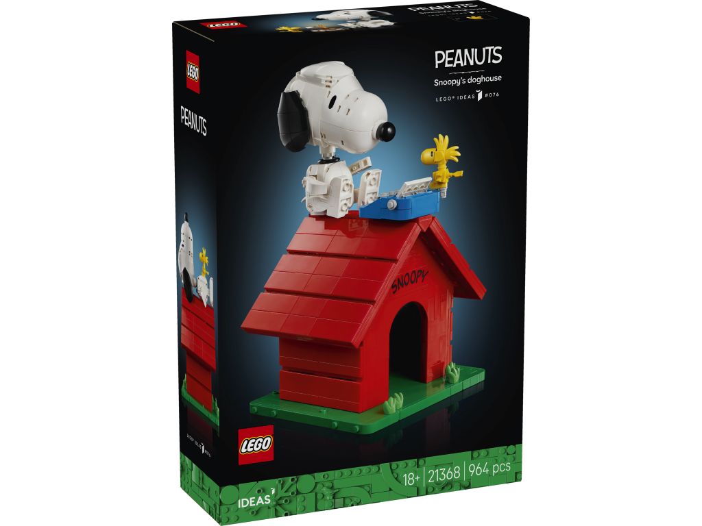 LEGO 21368 LEGO IDEAS Fistaszki: Buda Snoopy’ego