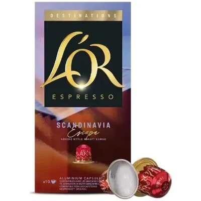 Kapsułki L'OR Scandinavia do ekspresu Nespresso