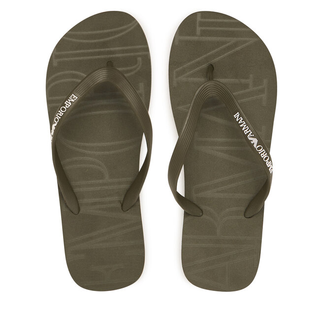 Japonki Emporio Armani EX000041 AF22188 M7170 Zielony ciemny